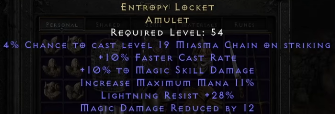 Entropy Locket